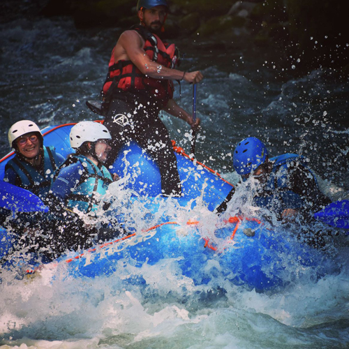 RAFTING sur la Dranse