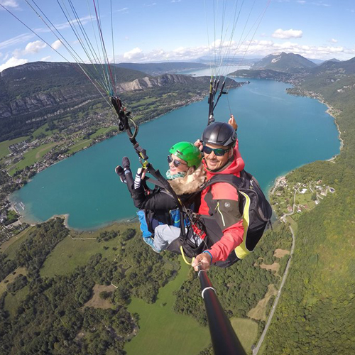 Parapente à Annecy